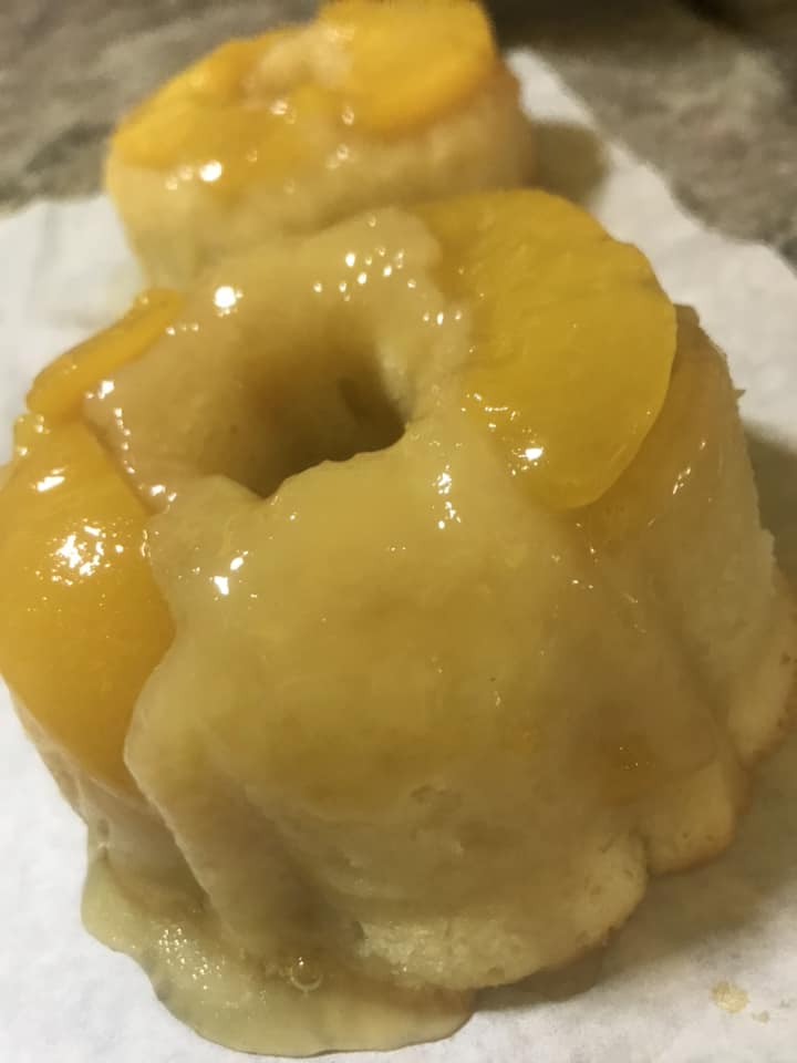 Peach Cobbler Pound Cake